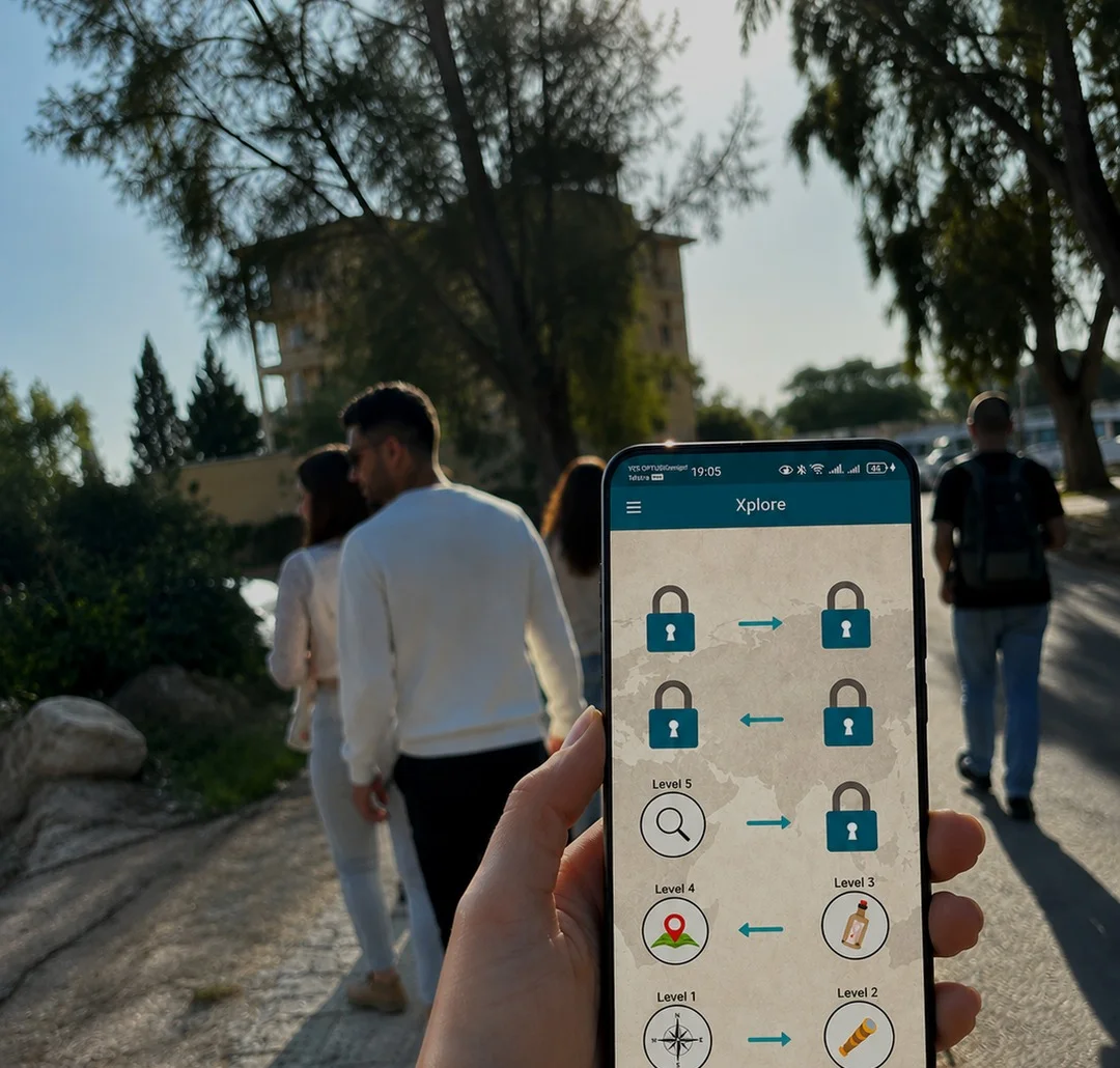 Start the XploreMe! App